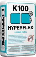 Клеевая смесь для плитки Litokol Hyperflex K100, серый, мешок 20 кг