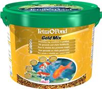 Корм для рыб Tetra Pond GoldMix 10 л, для золотых рыб