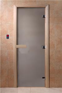 Дверь для сауны DoorWood (Дорвуд) 60x180 Основная серия Сатин