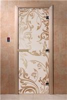 Дверь для сауны DoorWood (Дорвуд) 60x190 Основная серия Венеция (сатин) правая