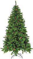 Новогодняя ёлка Triumph Tree Императрица с шишками 230 см зелёная