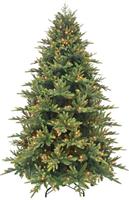 Новогодняя ёлка Triumph Tree Королевская премиум FULL PE с лампами 185 см зеленая