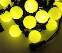 Гирлянда шарики (LED-шарики) Rich Led желтый, RL-S5-20C-40B-B/Y