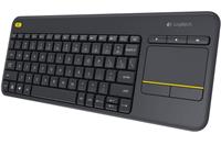 Клавиатура беспроводная Logitech k400 plus черная для телевизоров /920-007147/