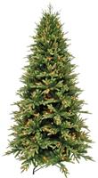 Новогодняя ёлка Triumph Tree Королевская стройная 230 см 304 ламп зелёная