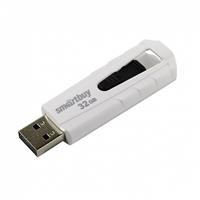 Флэш накопитель USB 32 Гб Smart Buy IRON (white/black) 98790