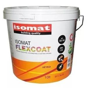 Краска Isomat (защитное покрытие) Flexcoat белый, 3 л