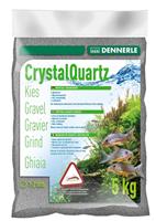 Грунт для аквариума Dennerle Crystal Quartz Gravel, темно-серый, 5 кг