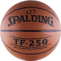 Мяч баскетбольный Spalding TF-250 All Surface Материал покрышки - синтетическая кожа (полиуретан). Материал камеры - бутил. Материал обмотки камеры - нейлон.