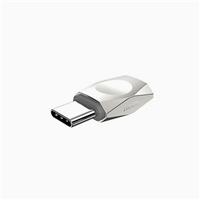 Переходник micro USB - Type-C Hoco UA8 Type-C adapter micro USB to type-c (pearl nickel) 102245
