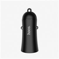 Адаптер автомобильный Hoco Z30A 2USB/5V/3.1A (black) 102264