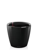 Кашпо (вазон) Lechuza (Лечуза) Classico LS 35 черный лакированный