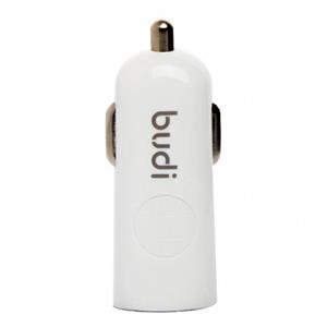 Адаптер автомобильный budi M8J062 1USB/5V/2.4A (white) 70559