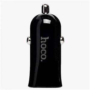 Адаптер автомобильный Hoco Z12 2USB/5V/2.4A (black) 92685