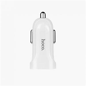 Адаптер автомобильный Hoco Z2A 2USB/5V/2.4A (white) 92691