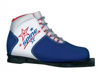 Ботинки лыжные SPINE KIDS 75 мм Материал ботинка - высококачественный синтетический морозостойкий материал с полиуретановым покрытием. Материал подошвы - двухкомпонентная резина.