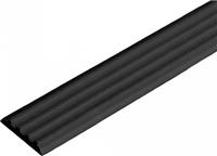 Накладка для ступеней SafetyStep Плоская: 29мм/3,2 мм, чёрный,25 м