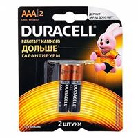 Батарейка AAA Duracell LR03 Basic CN (2-BL) (24/96) 92400