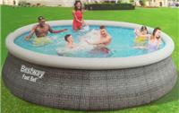 Надувной бассейн Bestway круглый 457x107 см, арт. 57372