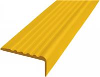 Накладка для ступеней SafetyStep Г-образная: 44мм/19мм Н-4мм, жёлтый, 25 м