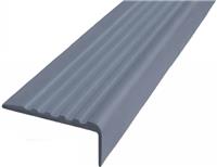 Накладка для ступеней SafetyStep Г-образная: 44мм/19мм Н-4мм, серый, 25 м