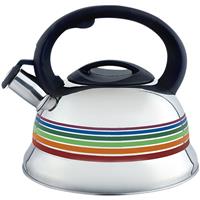 Чайник для плиты из нерж. стали Webber BE-0523, меняет цвет при закипании