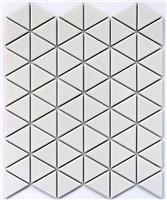 Мозаика керамическая однотонная Bonaparte Reno White matt