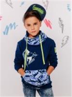 Толстовка (пуловер) для мальчика 00866_BAT синий р.116, УЗБЕКИСТАН, код 63033020270, штрихкод 478007629668, Батик