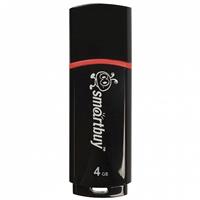 Флэш накопитель USB 4 Гб Smart Buy Crown (black) 22411