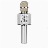 Караоке система Hoco Wireless karaoke microphone BK3 Cool sound KTV (silver) 109020