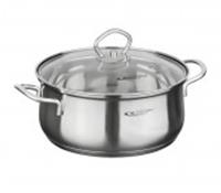 Кастрюля 5,2л [ЛИРА] d-24 011979, РОССИЯ, код 35001010010, штрихкод 460105630000, артикул KT-CP-0052