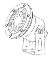Подводный светильник Fontana ULV 406-RGB-PWM-2Co-VL