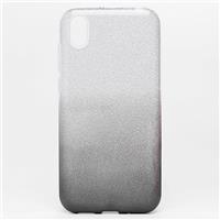 Чехол-накладка SC097 Gradient для смартфона Huawei Honor 8S/Honor 8S Prime/Y5 2019 (black/silver) 102095