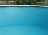 Внутреннее покрытие (чашковый пакет) для Atlantic pool овал 10,0 х 5,5 х 1,22-1,32 м голубой
