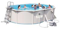 Морозоустойчивый бассейн Bestway Hydrium Oval Pool Set 500x360x120 см (комплект), артикул 56586