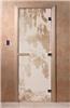 Дверь для сауны DoorWood (Дорвуд) 80x180 Основная серия Берёза (сатин) правая