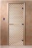 Дверь для сауны DoorWood (Дорвуд) 60x200 Основная серия Мираж (сатин) правая