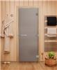 Дверь для сауны DoorWood (Дорвуд) 80x200 Эталон Сатин 10 мм, правая