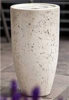 Фонтан Heissner (интерьерный) Vase White LED, тёмно-белый