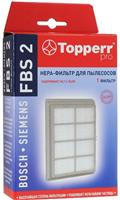 Фильтр для пылесоса Topperr 1102 fbs2 hepa фильтр для bosch (1 шт.в уп.)