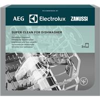 Обезжириватель для посудомоечных машин Electrolux super clean dw m3dcp200 2x50г