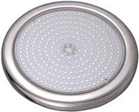 Прожектор светодиодный универсальный с оправой из нерж. стали AquaViva LED227C-252led 21Вт White + закладная