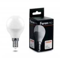 Лампа 7.5W Led Feron E14 4000K G45 Osram, Китай, код 0510305127, штрихкод 462715318831, артикул 38072