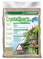 Грунт для аквариума Dennerle Crystal Quartz Gravel, природный белый, 10 кг