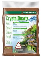 Грунт для аквариума Dennerle Crystal Quartz Gravel, светло-коричневый, 10 кг