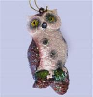 Украшение новогоднее Сова 6х7х11см микс арт.19031-0274 Код261856, КИТАЙ, код 75002091452, штрихкод 468046611140, артикул 19031-0274