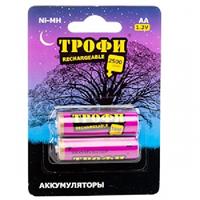 Аккумулятор AA Трофи HR6 (2-BL) Ni-MH 2500 mAh (20/240) .. 14347