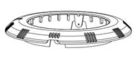 Рамка Emaux для прожектора UL-P300 (Opus)