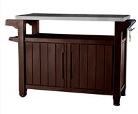 Разделочный столик Keter Unity XL 207 L, коричневый