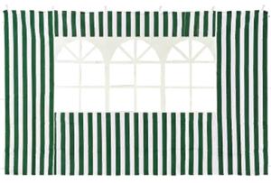 Стенка Green Glade 4110, зеленая с окном для садового тента